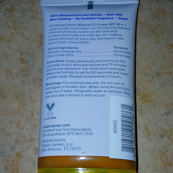 Supergoop CC Screen SPF 50 - Picture 2 of 2